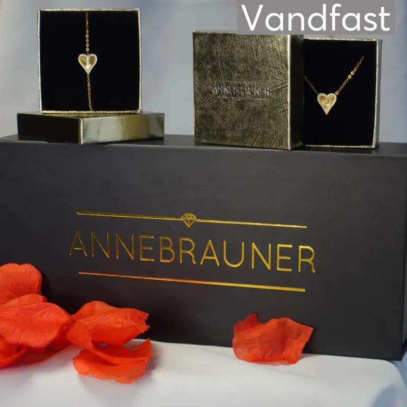 ANNEBRAUNER gavesæt 18K Guldbelagt (2 smykker)