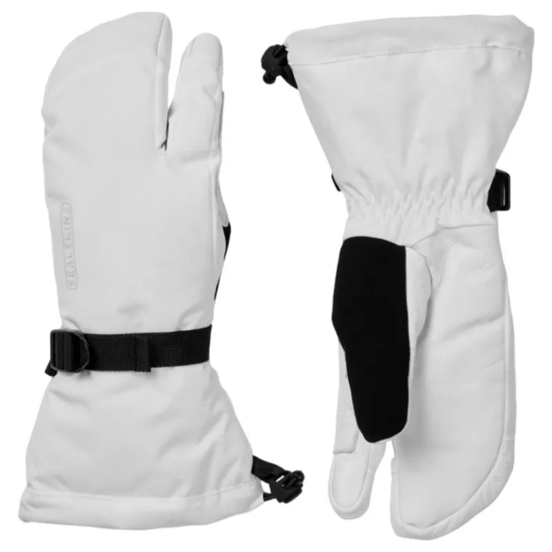 Sealskinz Congham, 3 finger, handsker, hvid