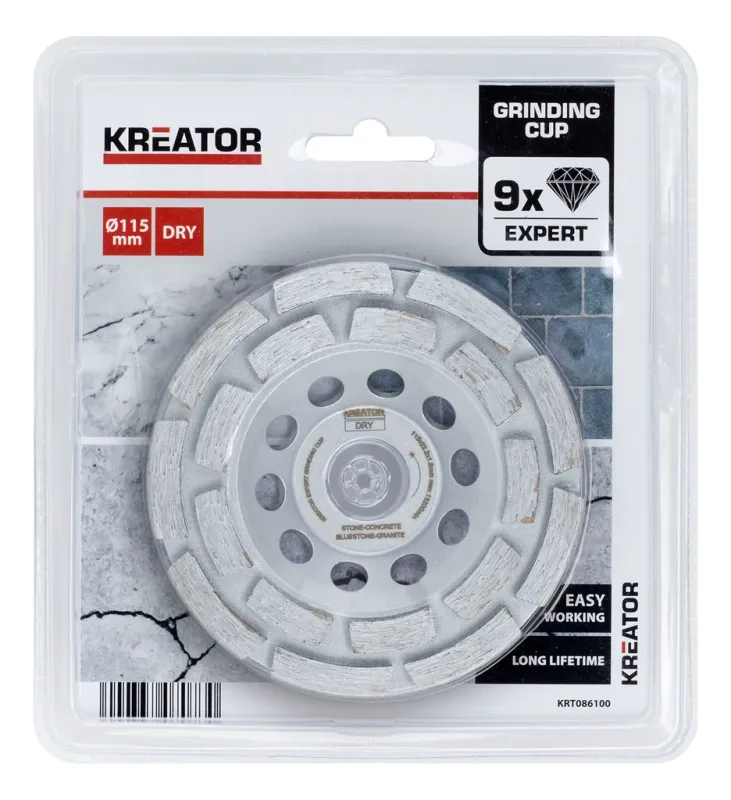 Diamant slibekop 115 x 7 mm EXPERT TURBO