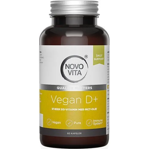 Vegan D+ - 60 kapsler