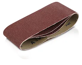 Slibebånd 100 x 560 mm - korn 60 pakke á 3 stk.