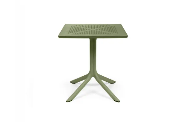 Nardi Clip Cafebord 70x70 cm - Agave
