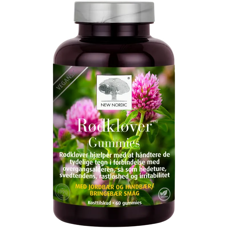 New Nordic Rødkløver Gummies (60 stk)