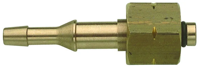 Slangenippel m/svirvel 3/8LH