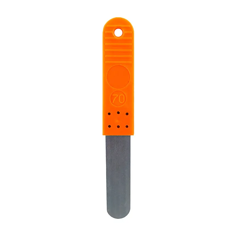 Søgerblad 0,70 mm med plastik håndtag (orange)