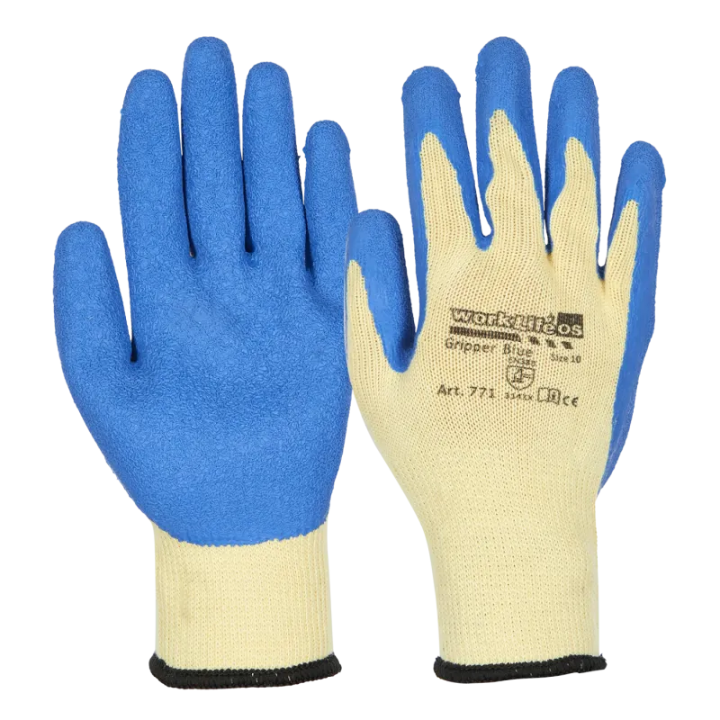 Worklife Gripper Blue handske str. 11