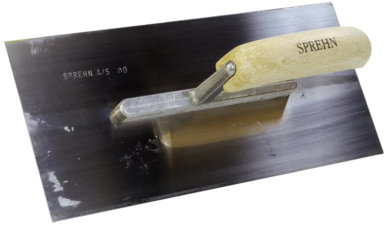 Sprehn glittebræt stål 130×280mm
