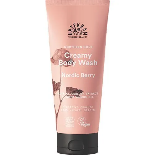 Urtekram Creamy Body Wash Nordic Berry - 200 ml.
