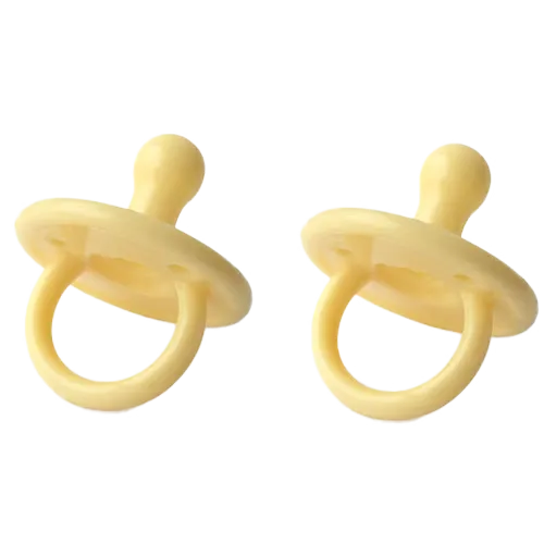 Filibabba Silikone Sutter Pale Banana (2 stk)