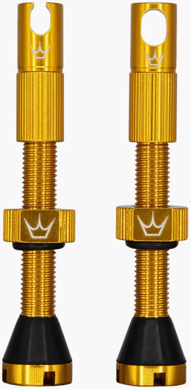Peaty's x ChrisKing Tubeless  Valves 42mm - Gold