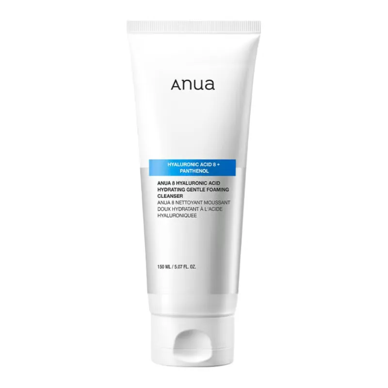 Anua 8 Hyaluronic Acid Hydrating Gentle Foaming Cleanser (150 ml)