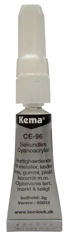 Kemlock cyanoacrylat-lim CE-96 3ml