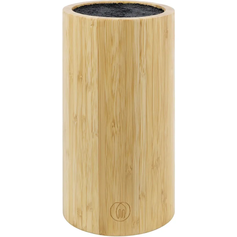 Mareld Knivblok Bambustræ, diameter 13 cm