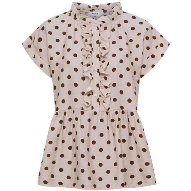 Lululia Dame Top LUNoor - Fango