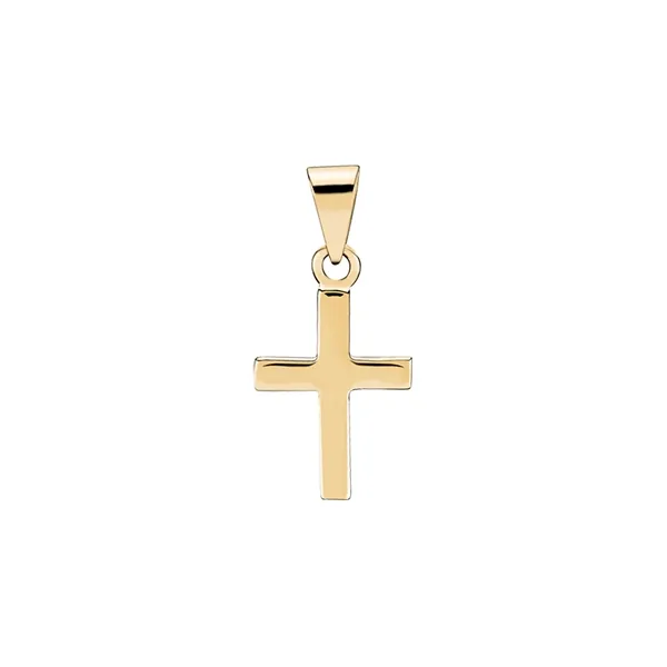 Stavkors i 8 kt. Guld - 9 x 12 mm