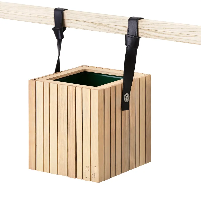 Squarely Copenhagen - GrowON plantekasse til ophæng 22x22 cm, 3 farver