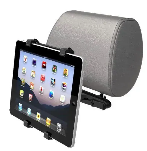 Sædeholder / nakkestøtteholder til tablet mm. 360º rotation.