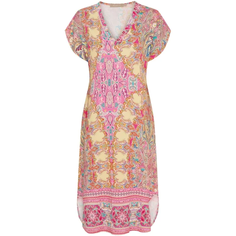Marta du Chateau dame kjole MdcHavanna 7129 - Fuxia3607tpf
