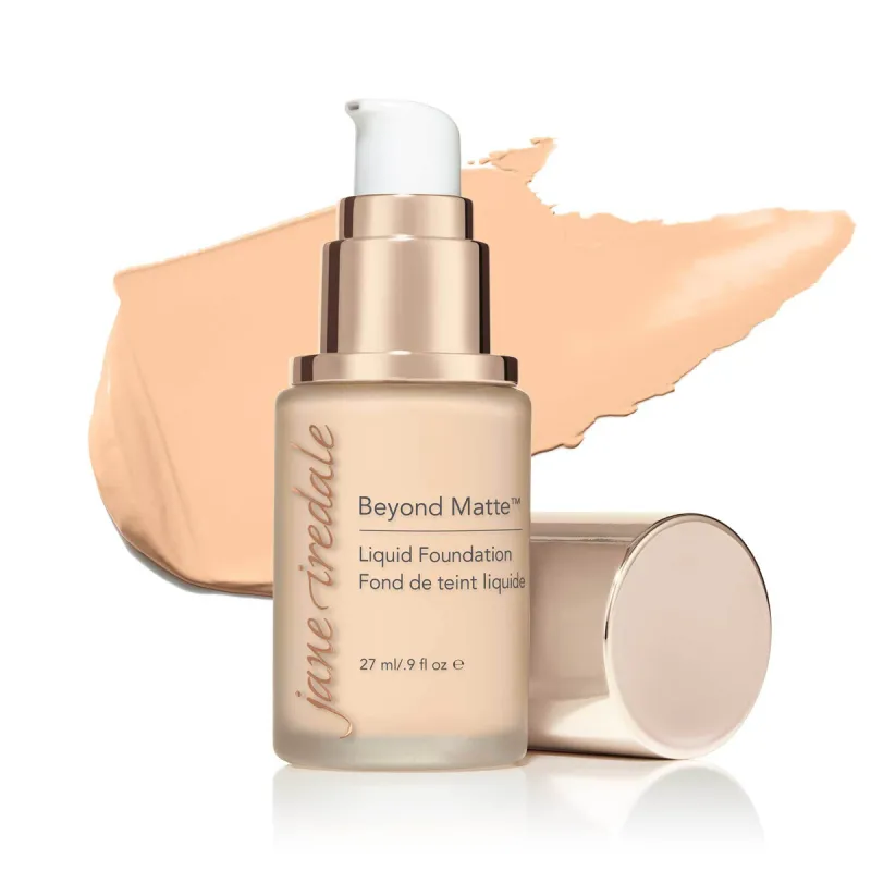Jane Iredale Beyond Matte Liquid Foundation - M1 - 27 ml.