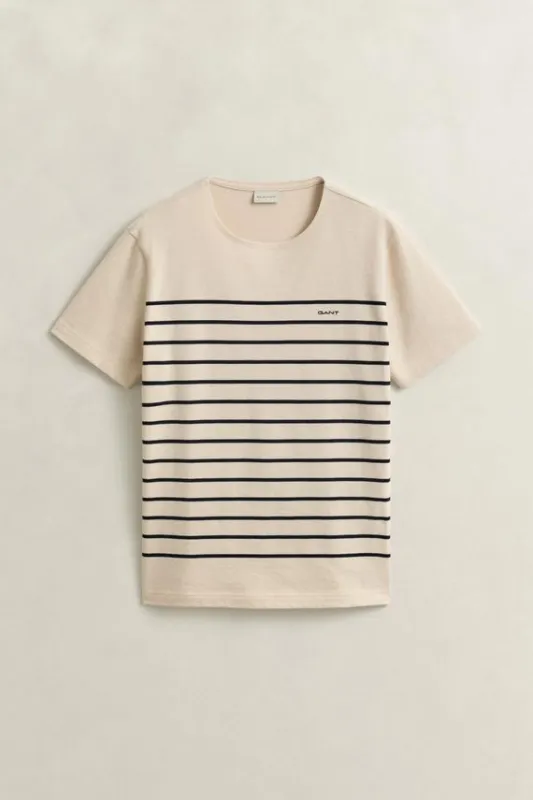 PLACED STRIPE SS TSHIRT