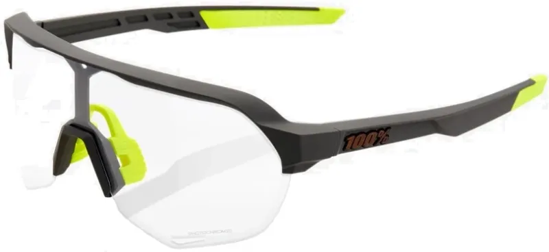 100% S2 - Soft Tact Cool Grey - Photochromic Lens