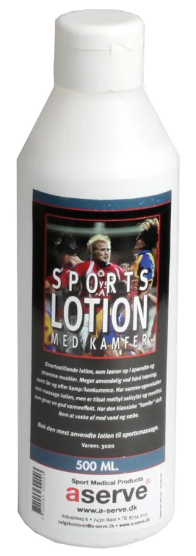 Aserve Sportslotion Med Kamfer (500ml)