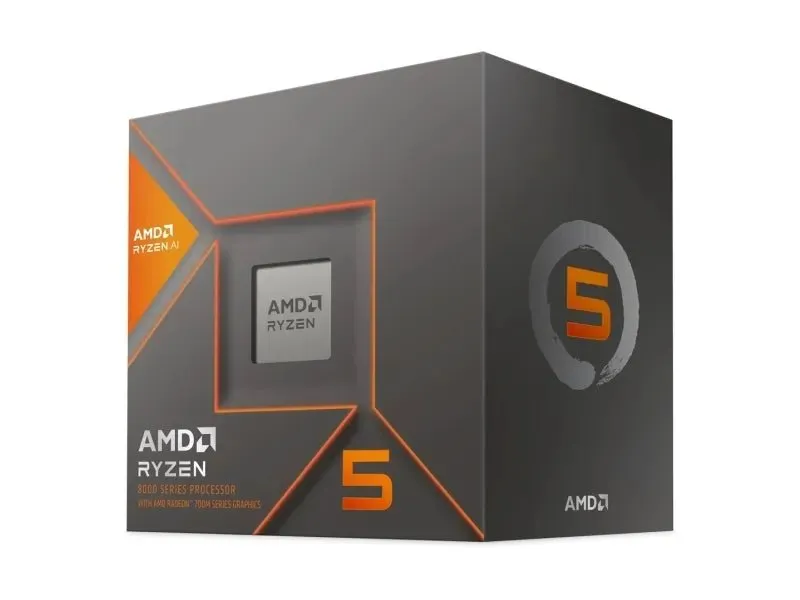 AMD CPU Ryzen 5 8600G 4.3GHz 6 kerner Socket AM5 PIB - m/køler - GEEKD.dk