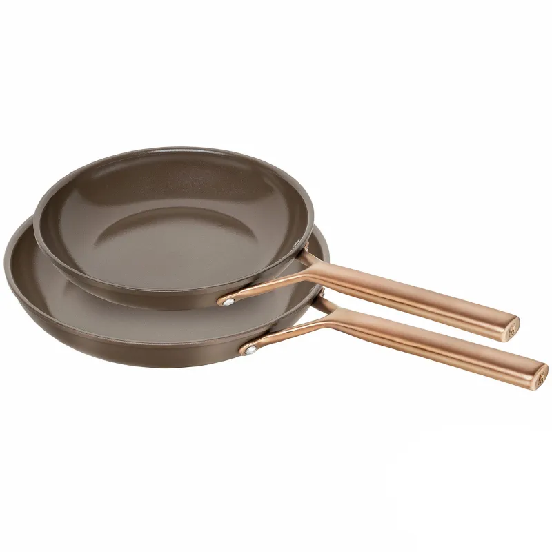 Zwilling Milano stegepandesæt 24 og 28 cm, brun