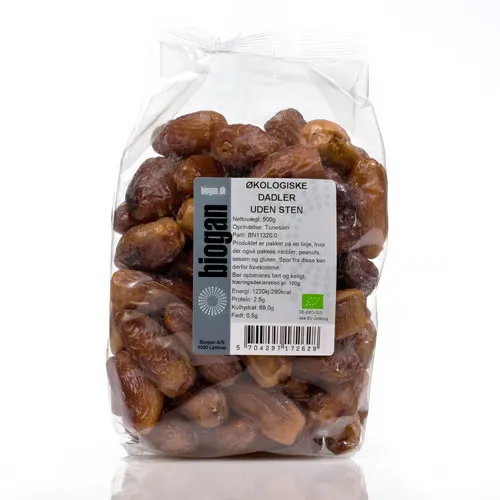 Biogan Dadler Uden Sten Ø (500 gr)