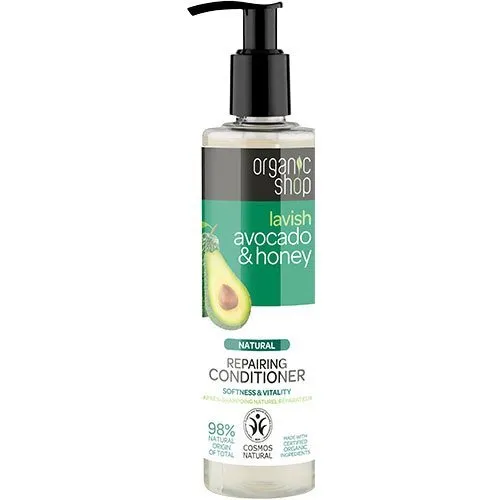 Organic Shop Reparing Conditioner - Avocado & Honey - 280 ml.