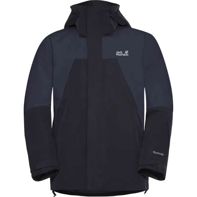 Jack Wolfskin Flowline 2L Ins, skijakke, herre, mørkeblå