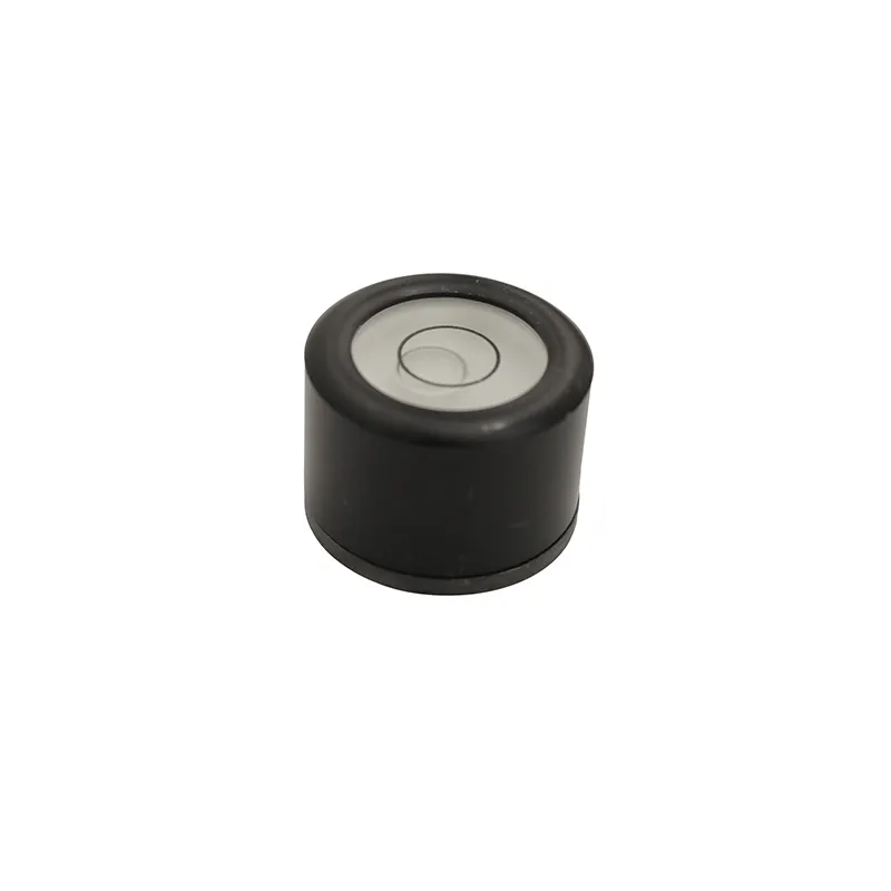 Dåselibelle Ø24 mm Sort metalhus med gevind (type 2)