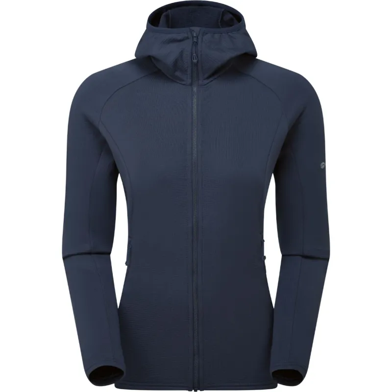 Montane F Protium Hoodie, fleecetrøje, dame, blå
