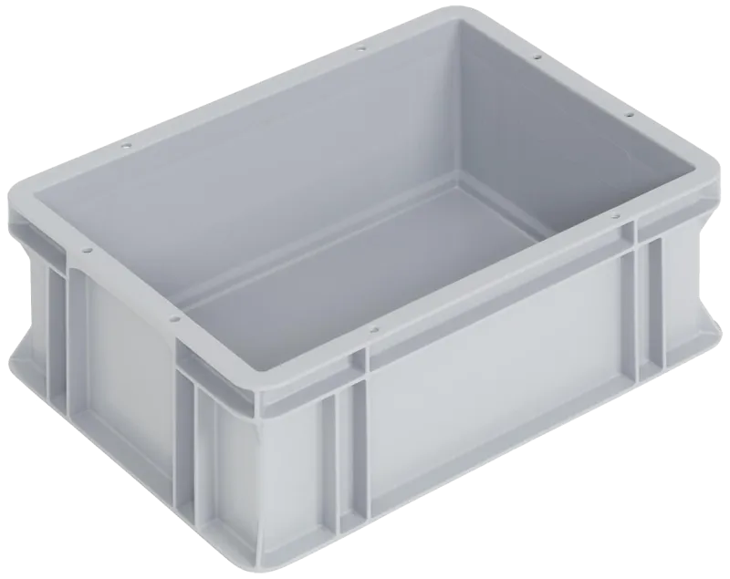 WEZ LogiLine eurokasse fb grå 400×300×145mm 12ltr