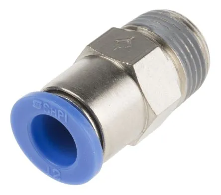 Pushkobling Ø10 lige 1/4UG