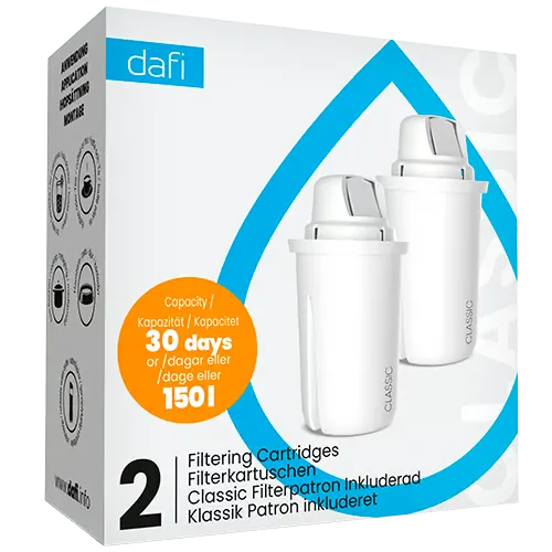 Dafi Filterpatroner 2-pack (1 stk)