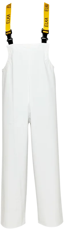 Regnoveralls m/seler 079900 hvid Str. 5XL