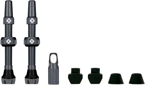 Muc-Off Tubeless Valve / Ventil Kit v2.0  - 44 mm - Grey