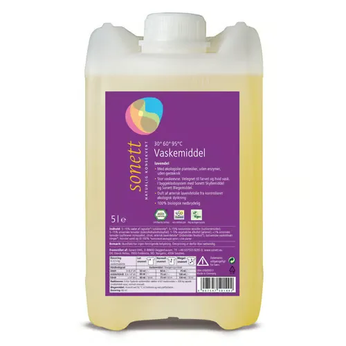 Sonett Vaskemiddel Lavendel (5 l)