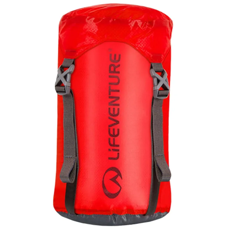 Lifeventure Ultralight Compression Sack, rød