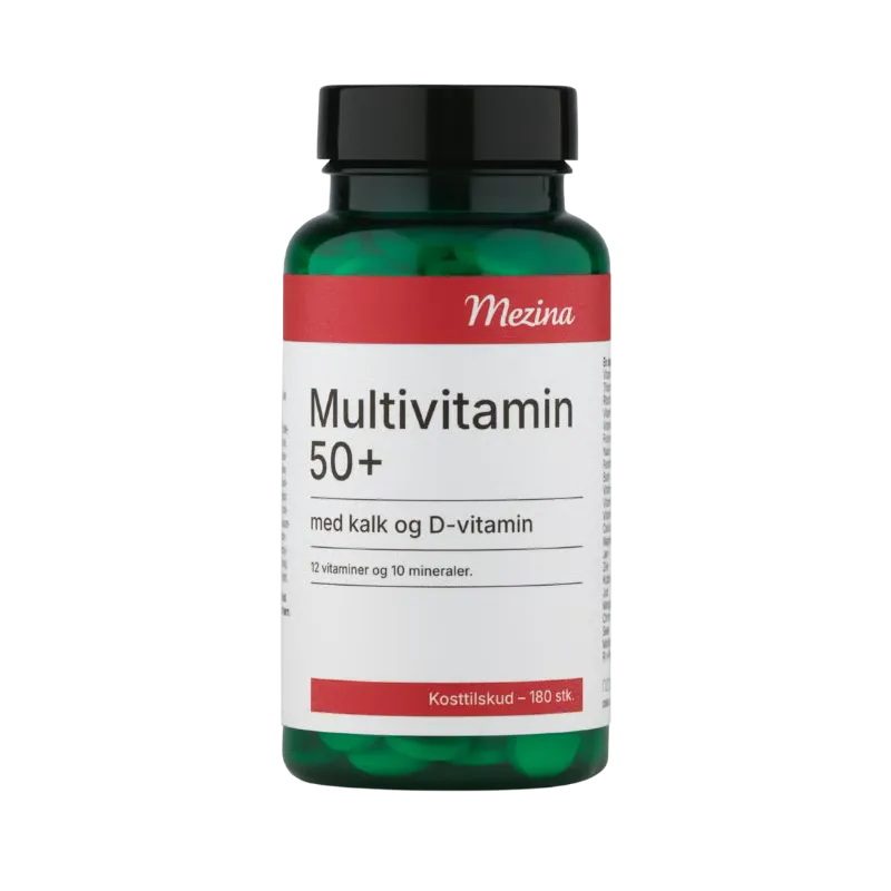 Mezina Multi 50+ Kalk & D Vitamin (180 tabl)