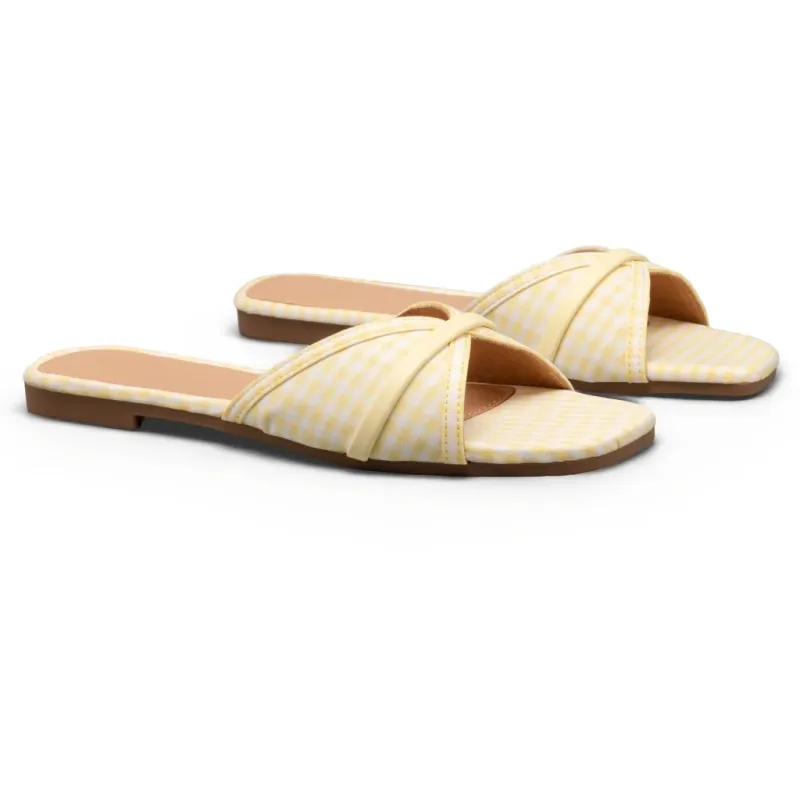 Bryna dame sandaler 5295 - Yellow