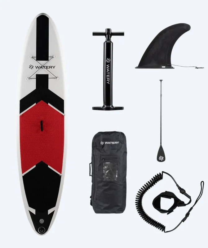 Watery paddleboard - Global 10'6 SUP - Rød - Oppustelig Sup Boards