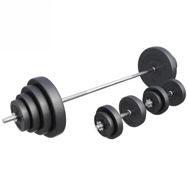 100 kg Vægtsæt inklusive vægtstænger (Fjederluk)