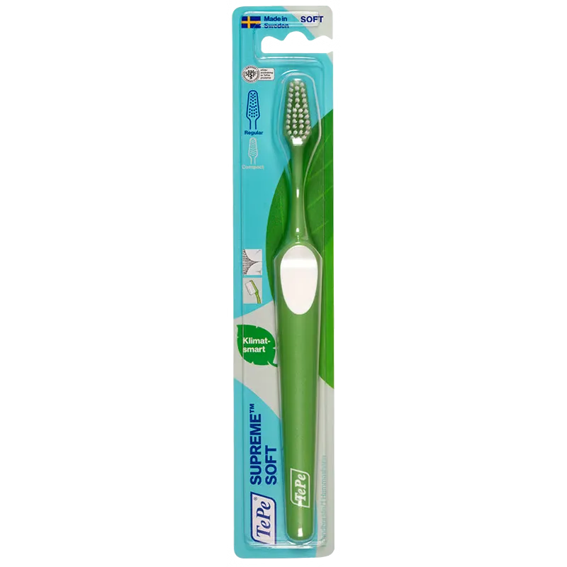 TePe Supreme Soft Tandbørste Assorteret Farve (1 stk)