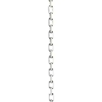 Facet ankerkæde i Sølv - 1,2 mm fra 36 cm