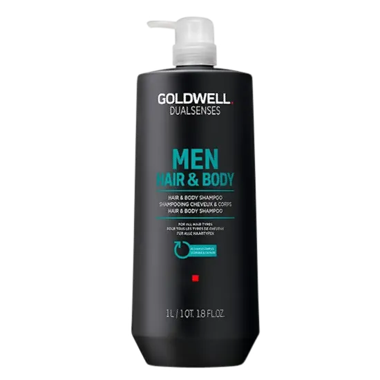 Goldwell Dualsenses For Men Hair & Body Shampoo 1000 ml.