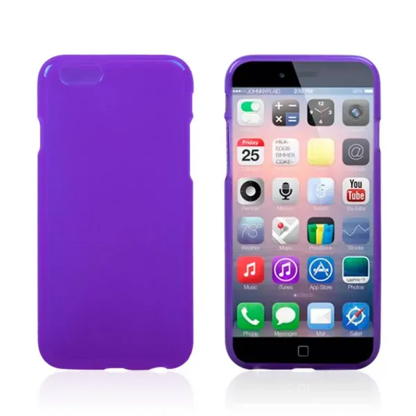 iPhone 6/6S TPU cover. Lilla.