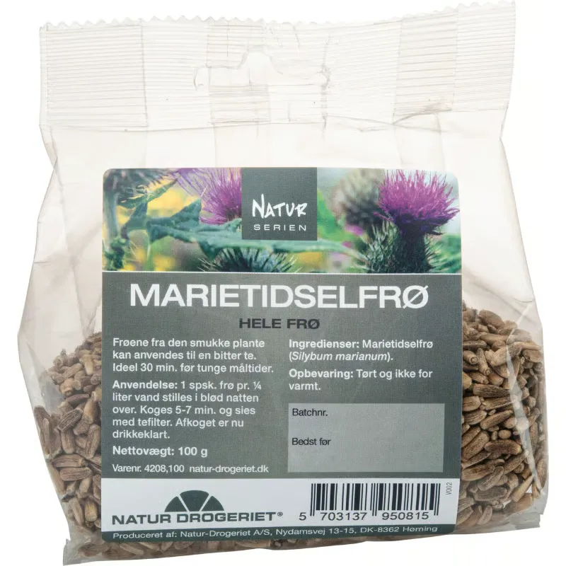 Natur Drogeriet Marietidselfrø Hel (100 gr)