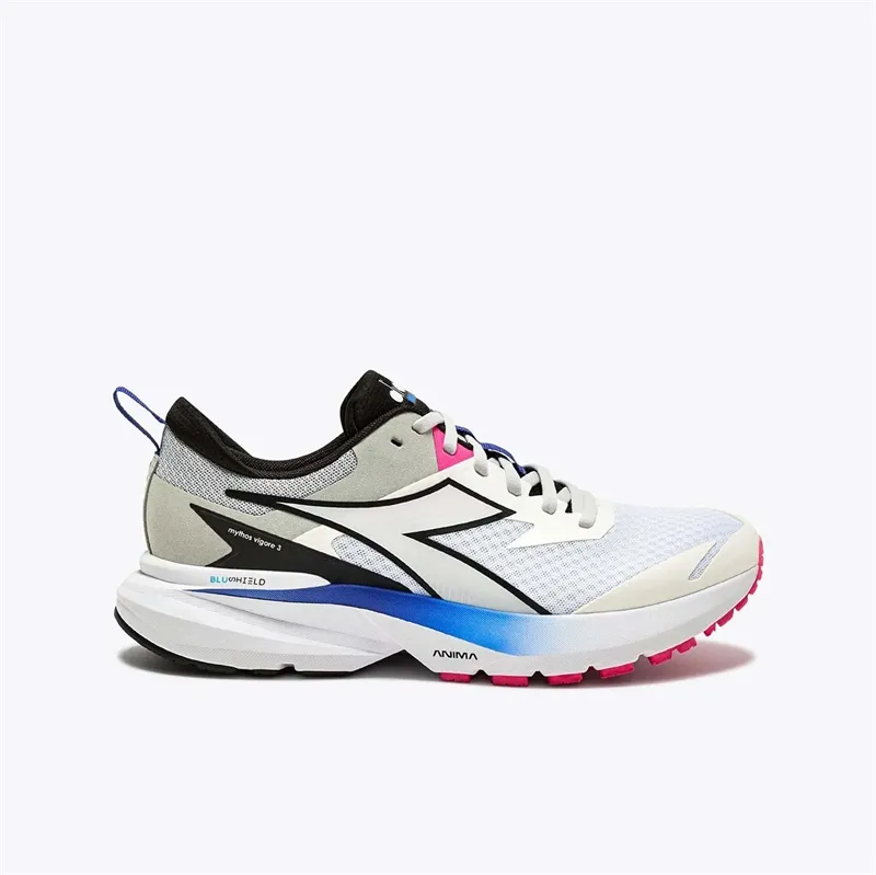Diadora Mythos Blushield Vigore 3 Løbesko - Hvid